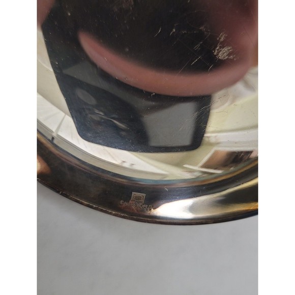 ARIA SILVERPLATE 1984 Solid Soup Ladle By Christofle France - Picture 8 of 12